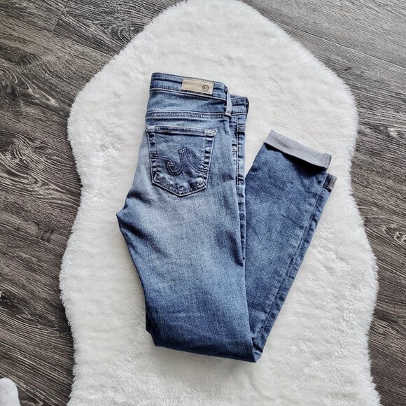 AG JeansπThe Stilt Roll-Up Cigarette Jeans - Picture 4 of 16